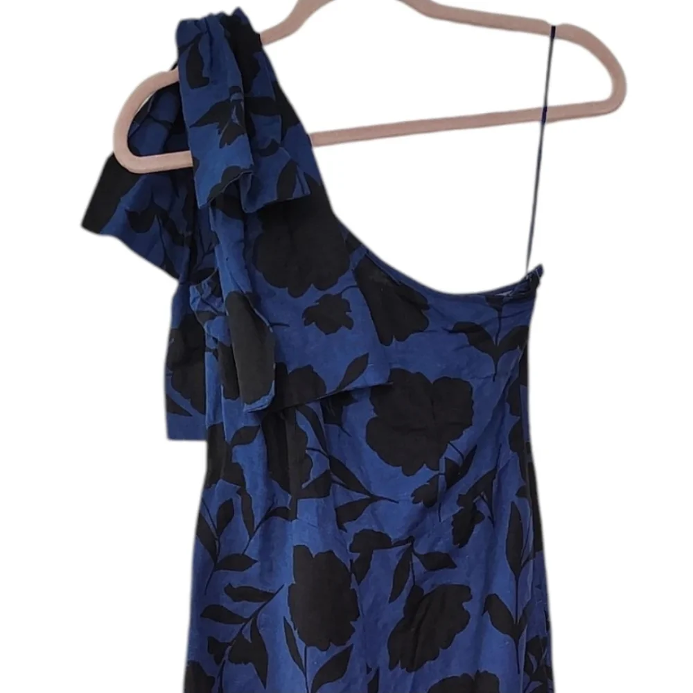 NWT Kate Spade X Target Women’s Size 17 Floral One Shoulder Linen Blend Jumpsuit